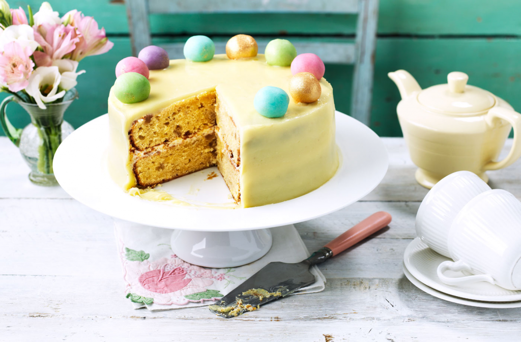 Traditioneller englischer Osterkuchen