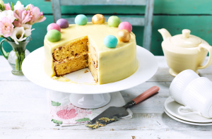 Traditioneller englischer Osterkuchen